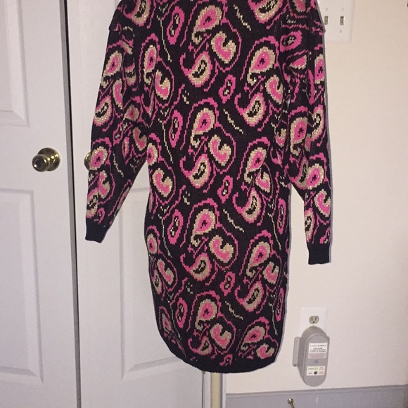 Vintage Dressy Teddy knit dress. - Picture 3 of 7